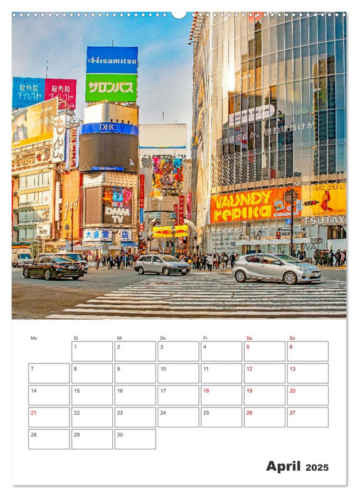 Eine Rundreise - Japan (CALVENDO Wandkalender 2025)