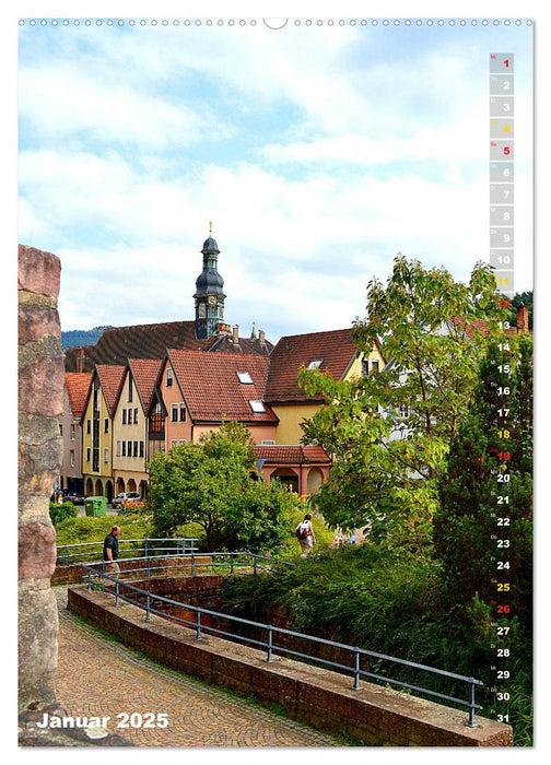 Idyllisches Murgtal Landschaften - Sehenswürdigkeiten - Natur (CALVENDO Wandkalender 2025)