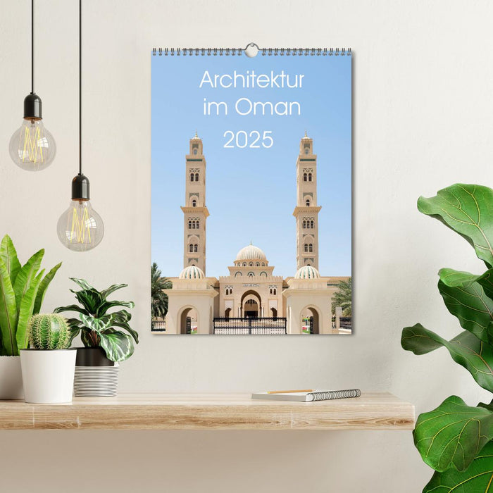 Architektur im Oman (CALVENDO Wandkalender 2025)