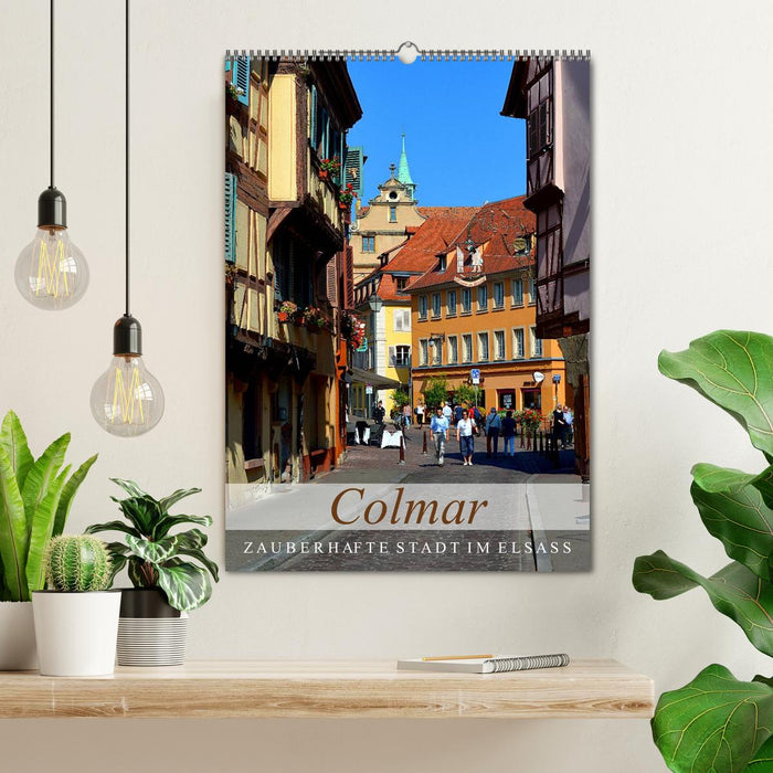 Colmar - Zauberhafte Stadt im Elsass (CALVENDO Wandkalender 2025)