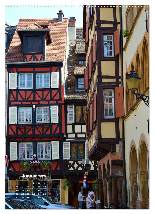 Colmar - Zauberhafte Stadt im Elsass (CALVENDO Wandkalender 2025)