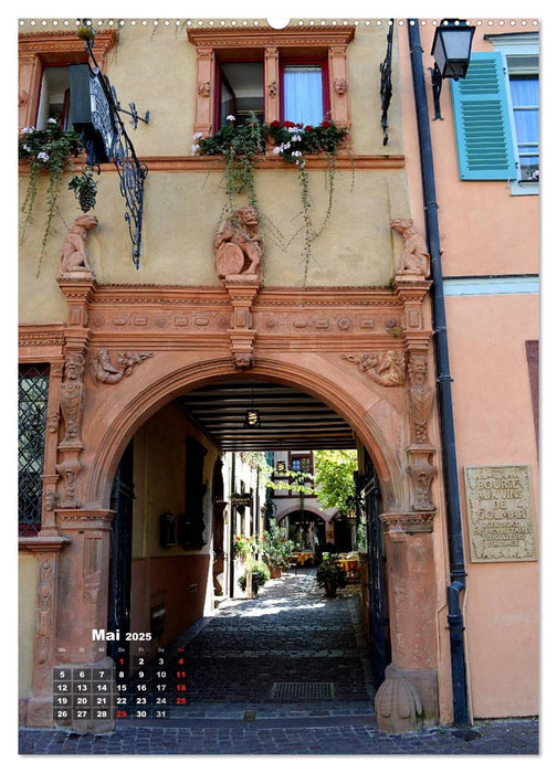 Colmar - Zauberhafte Stadt im Elsass (CALVENDO Wandkalender 2025)