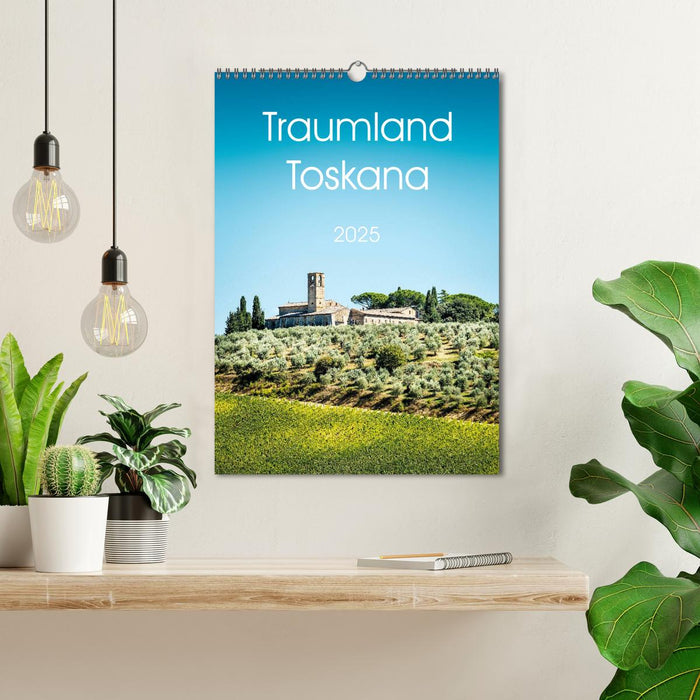 Traumland Toskana (CALVENDO Wandkalender 2025)