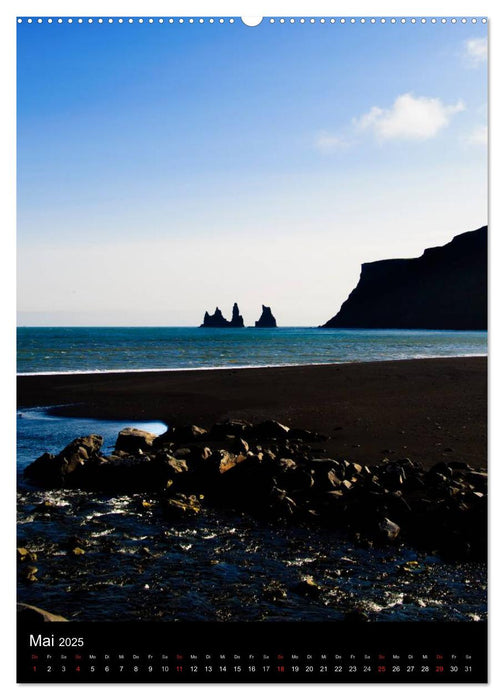 Island - Wundervolle Landschaften (CALVENDO Wandkalender 2025)