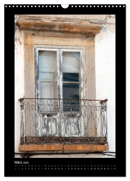 Die Faszination alter Fenster und Türen (CALVENDO Wandkalender 2025)