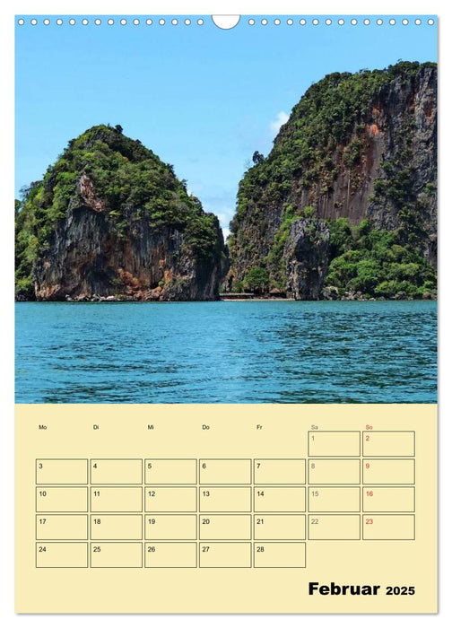 Südthailand (CALVENDO Wandkalender 2025)