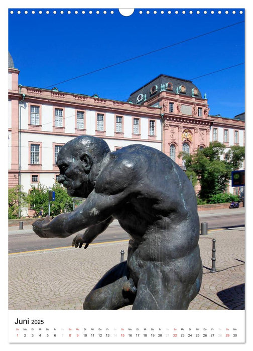 Darmstadt 2025 Bilder vom Frankfurter Taxifahrer Petrus Bodenstaff (CALVENDO Wandkalender 2025)