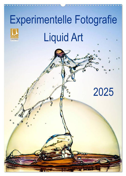 Experimentelle Fotografie Liquid Art (CALVENDO Wandkalender 2025)