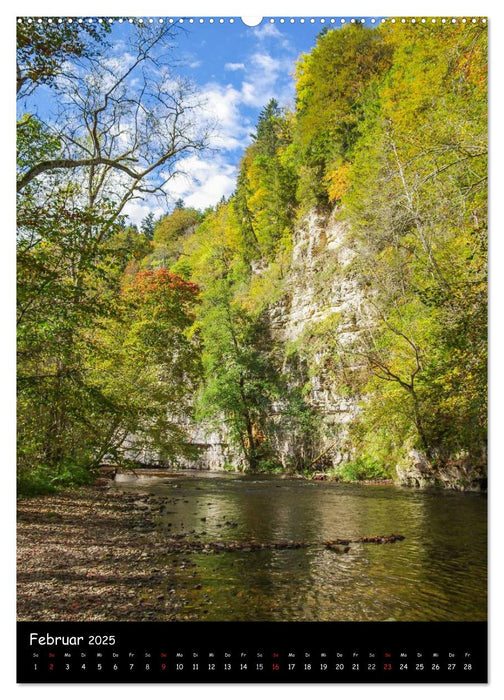 Urlandschaft Wutachschlucht (CALVENDO Wandkalender 2025)