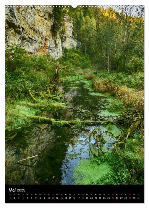 Urlandschaft Wutachschlucht (CALVENDO Wandkalender 2025)