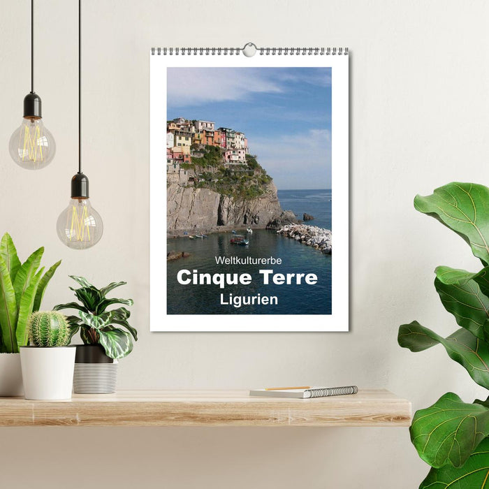 Weltkulturerbe Cinque Terre, Ligurien (CALVENDO Wandkalender 2025)