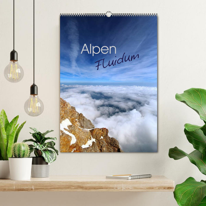 Alpen Flu­i­dum (CALVENDO Wandkalender 2025)