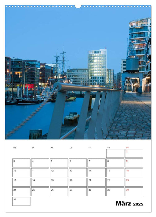 Schönes Hamburg (CALVENDO Wandkalender 2025)