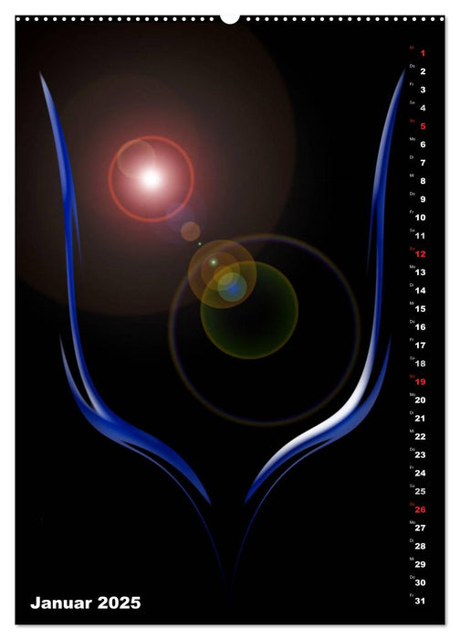 Licht und Energie (CALVENDO Wandkalender 2025)