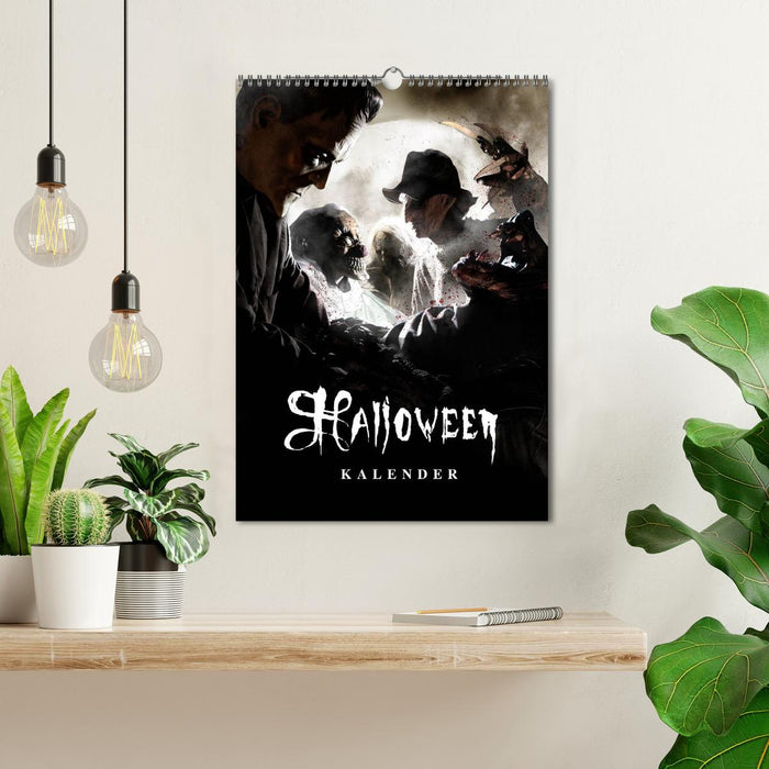Halloween Optische Illusionen - Kalender 2025 (CALVENDO Wandkalender 2025)
