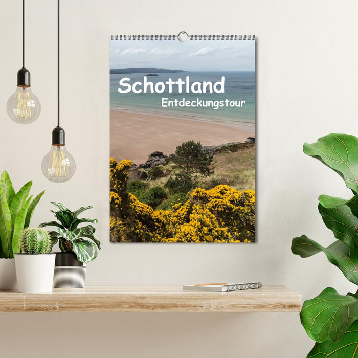 Schottland Entdeckungstour (CALVENDO Wandkalender 2025)