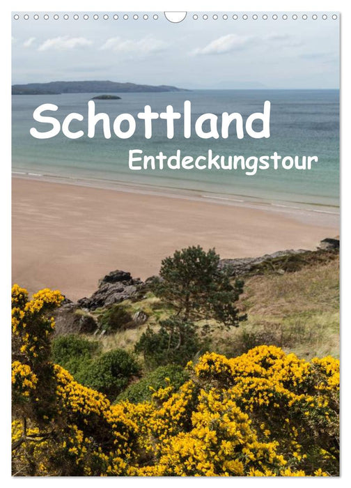 Schottland Entdeckungstour (CALVENDO Wandkalender 2025)