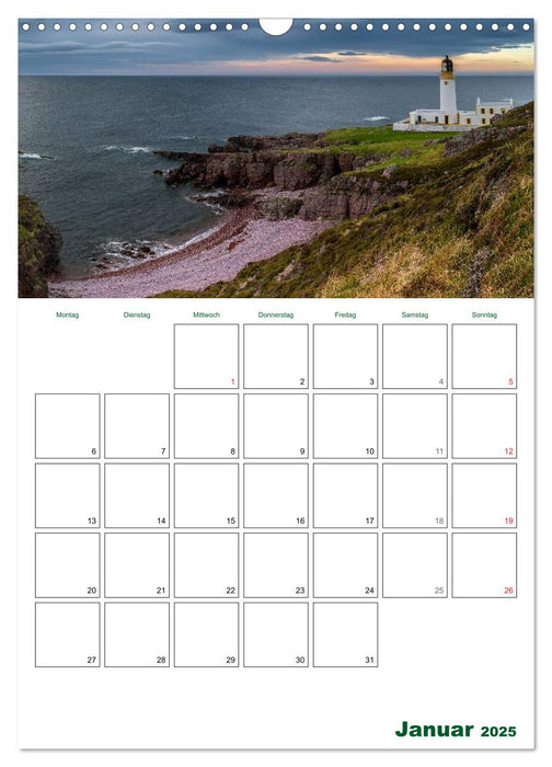 Schottland Entdeckungstour (CALVENDO Wandkalender 2025)