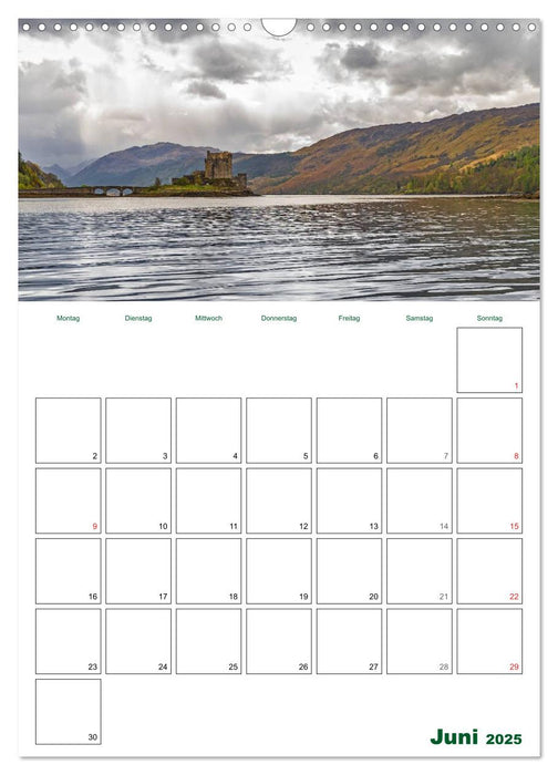 Schottland Entdeckungstour (CALVENDO Wandkalender 2025)