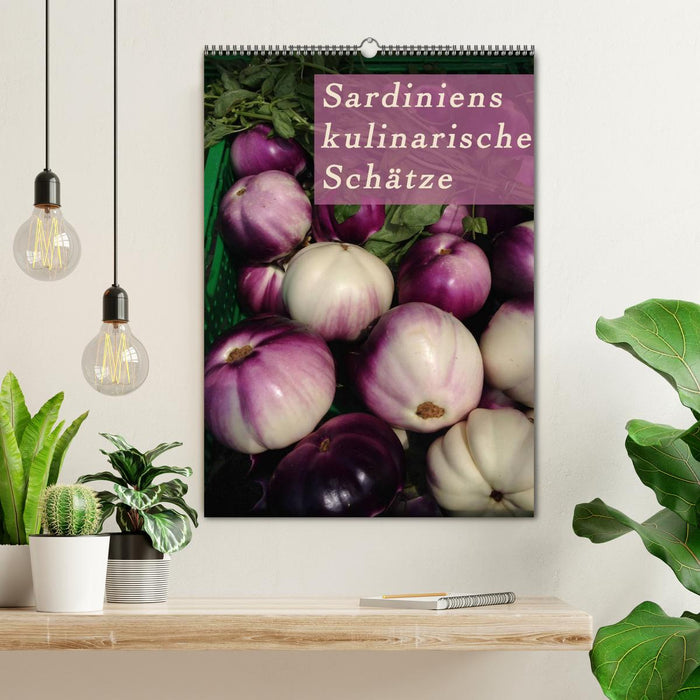 Sardiniens kulinarische Schätze (CALVENDO Wandkalender 2025)