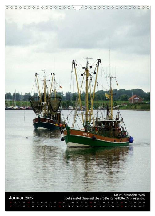 Ostfriesland entdeckt! (CALVENDO Wandkalender 2025)