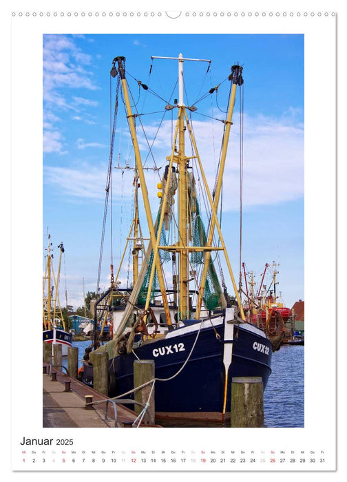 Büsum - Impressionen eines Sommers (CALVENDO Wandkalender 2025)