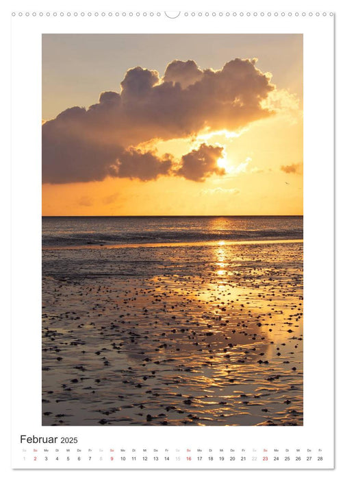 Büsum - Impressionen eines Sommers (CALVENDO Wandkalender 2025)