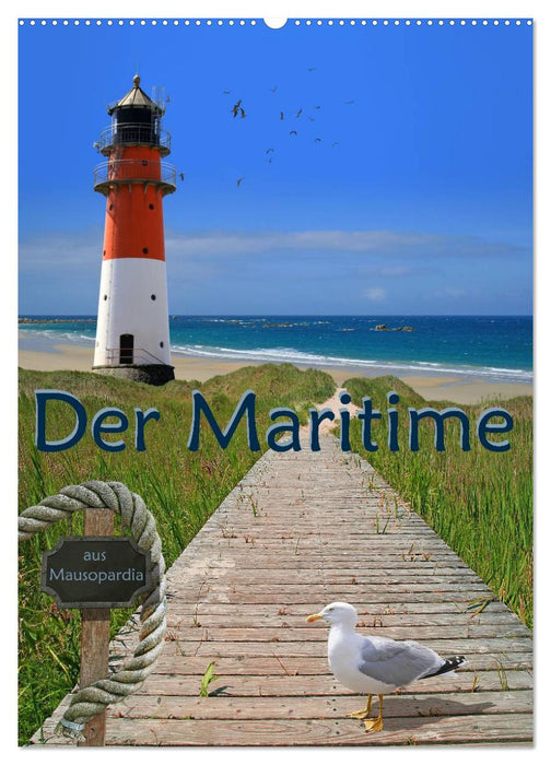 Der Maritime aus Mausopardia (CALVENDO Wandkalender 2025)