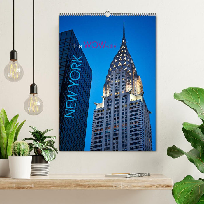 New York - the WOW-city (CALVENDO Wandkalender 2025)