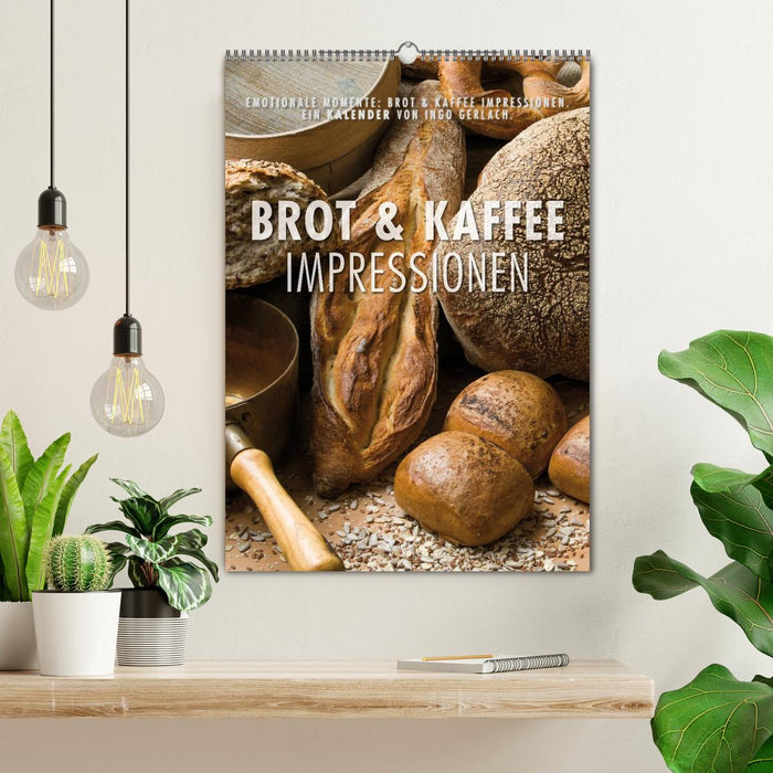 Emotionale Momente: Brot und Kaffee Impressionen (CALVENDO Wandkalender 2025)