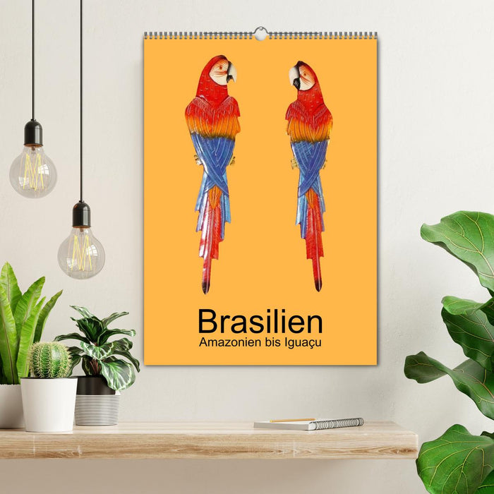 Brasilien - Amazonien bis Iguaçu (CALVENDO Wandkalender 2025)