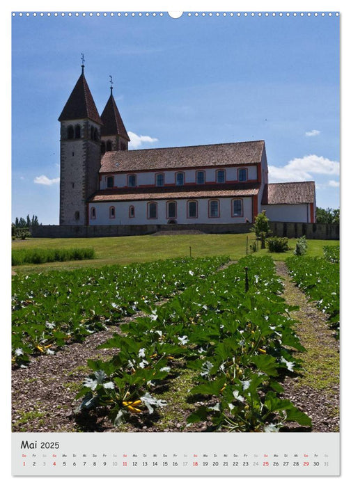 Insel Reichenau - Gemüseinsel im Bodensee (CALVENDO Wandkalender 2025)