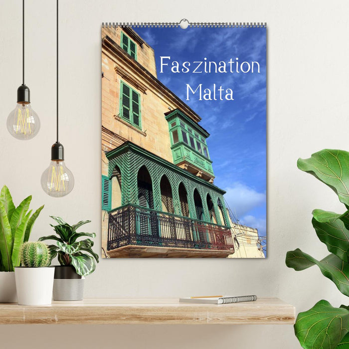 Faszination Malta (CALVENDO Wandkalender 2025)