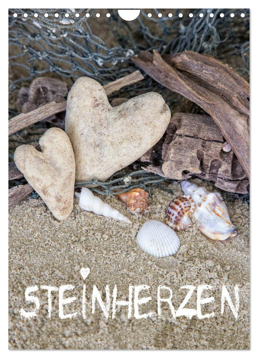 Steinherzen 2025 (CALVENDO Wandkalender 2025)