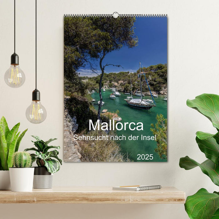 Mallorca - Sehnsucht nach der Insel (CALVENDO Wandkalender 2025)