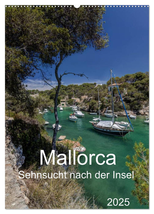 Mallorca - Sehnsucht nach der Insel (CALVENDO Wandkalender 2025)