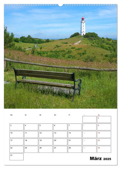 Rügen und Hiddensee - Bilder eines Sommers / Planer (CALVENDO Wandkalender 2025)
