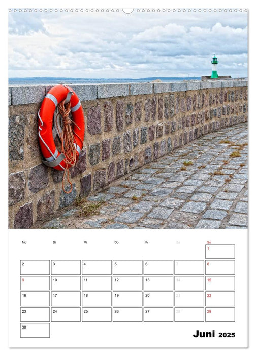 Rügen und Hiddensee - Bilder eines Sommers / Planer (CALVENDO Wandkalender 2025)