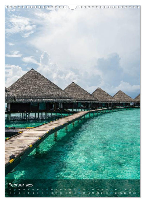 Malediven - Inselwelt im Indischen Ozean (CALVENDO Wandkalender 2025)