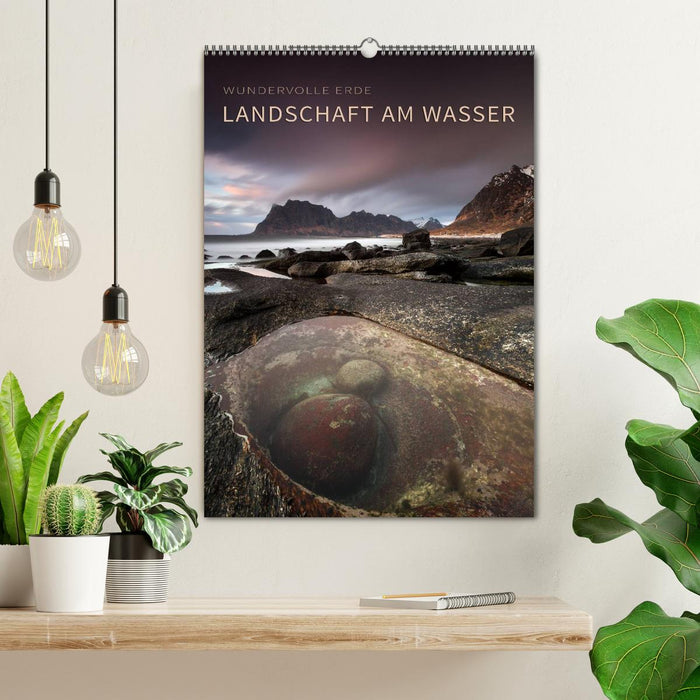 LANDSCHAFT AM WASSER (CALVENDO Wandkalender 2025)