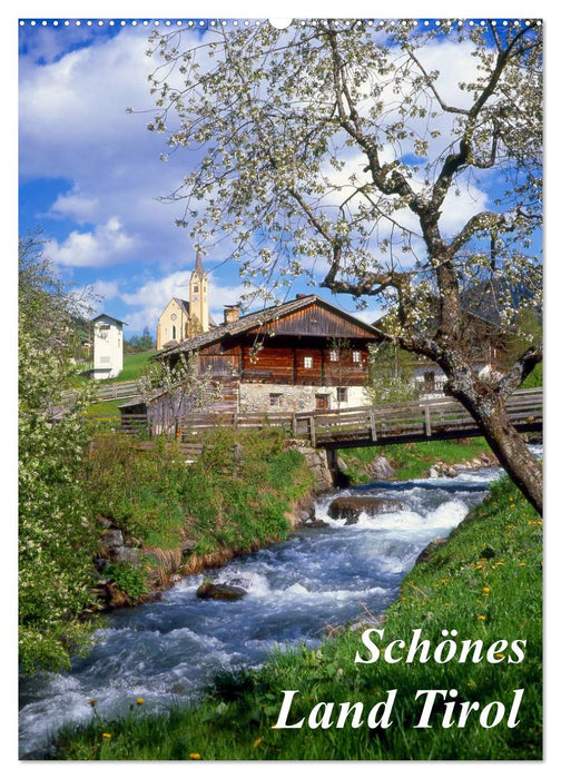 Schönes Land Tirol (CALVENDO Wandkalender 2025)