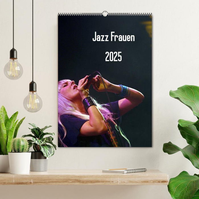 Jazz Frauen 2025 (CALVENDO Wandkalender 2025)