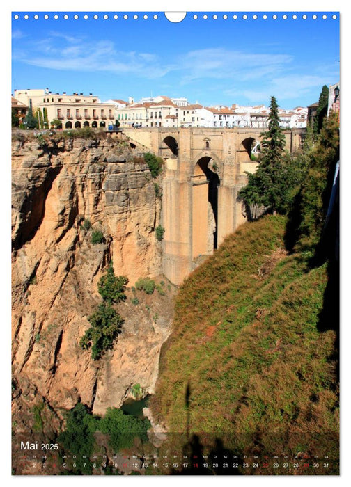 Ronda, die Schöne Andalusiens (CALVENDO Wandkalender 2025)