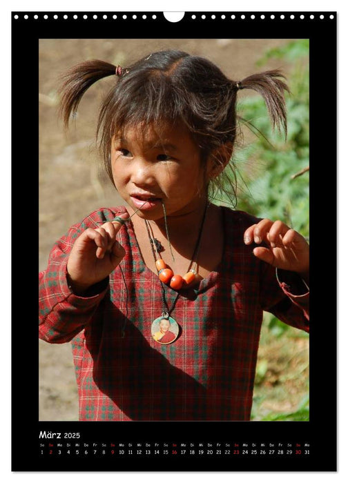 Nepal - Gesichter eines Landes (CALVENDO Wandkalender 2025)