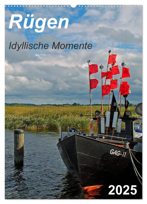 Rügen-Idyllische Momente (CALVENDO Wandkalender 2025)