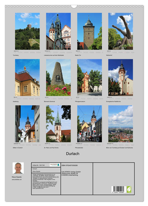 Durlach (CALVENDO Wandkalender 2025)