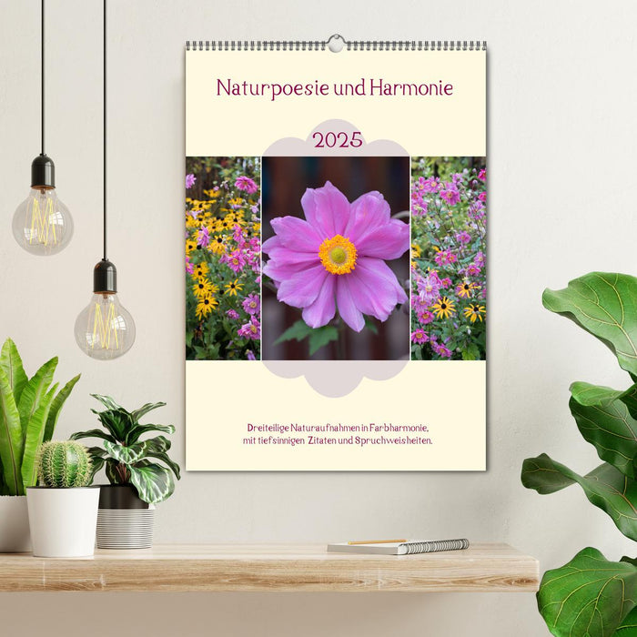 Naturpoesie und Harmonie (CALVENDO Wandkalender 2025)