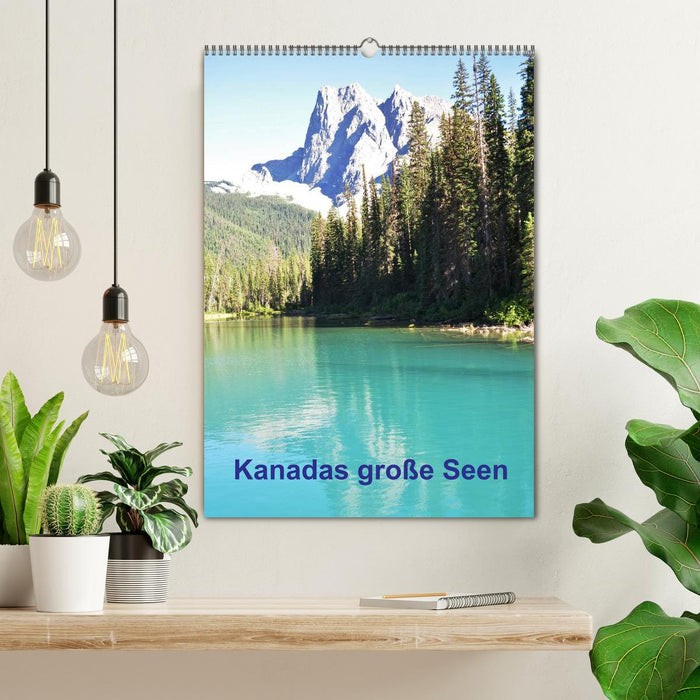 Kanadas große Seen / Planer (CALVENDO Wandkalender 2025)