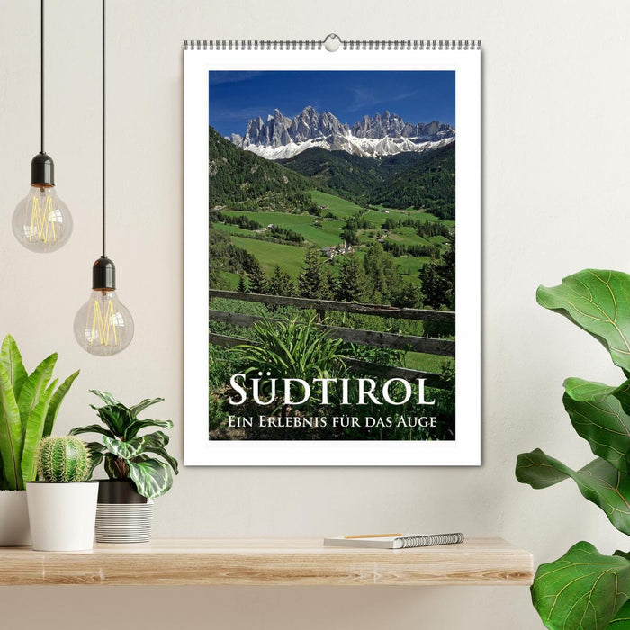 Südtirol - Ein Erlebnis für das Auge (CALVENDO Wandkalender 2025)