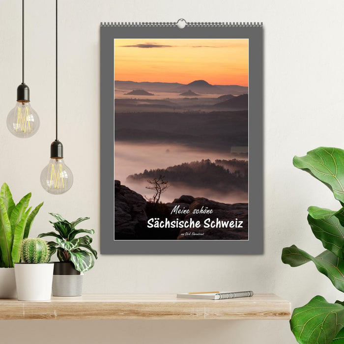 Meine schöne Sächsische Schweiz (CALVENDO Wandkalender 2025)